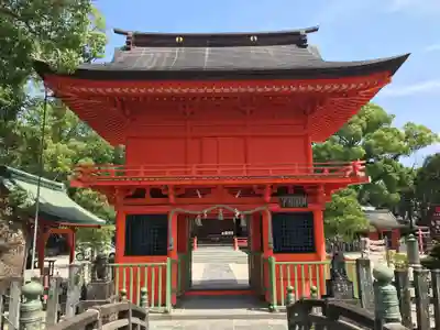 與賀神社の山門・神門
