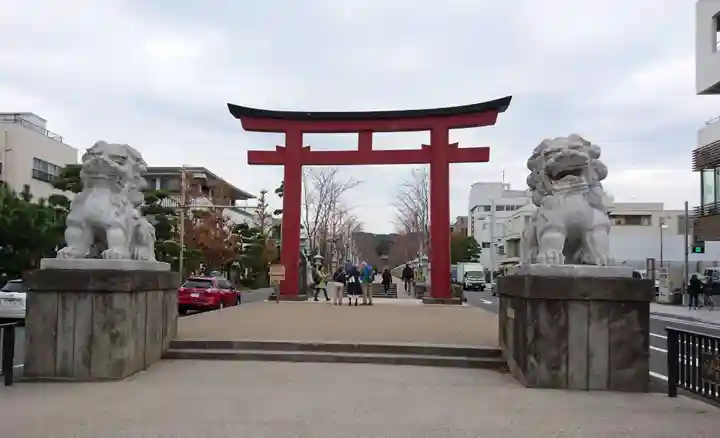 鶴岡八幡宮の鳥居