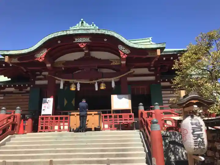 亀戸天神社の本殿・本堂