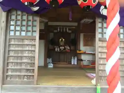 中里熊野神社の本殿・本堂