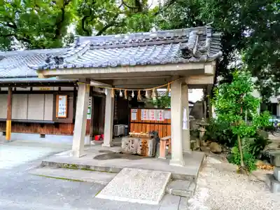 味鋺神社の手水舎