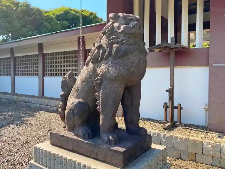 千葉縣護國神社の狛犬