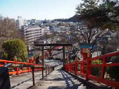 足利織姫神社の鳥居
