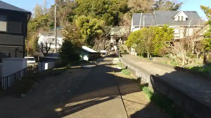 白山神社の景色