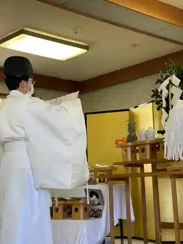 釧路一之宮 厳島神社のお祭り