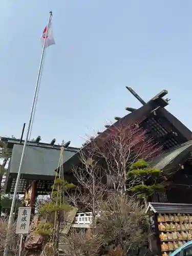 北見神社の本殿・本堂