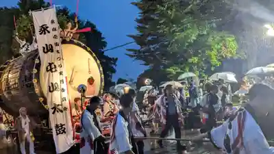 永山神社のお祭り