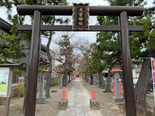 大宮神社の鳥居