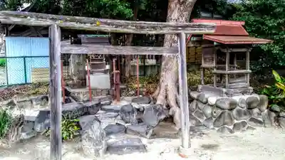 八坂瓊神社(王塚古墳跡)の鳥居