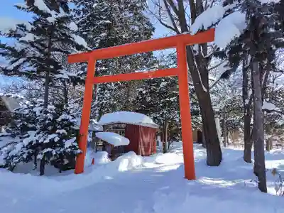 上富良野神社の鳥居