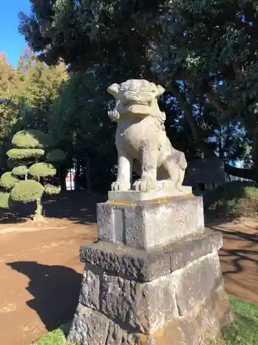 伏木香取神社の狛犬