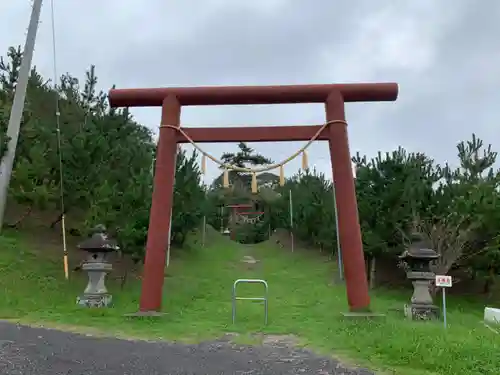 瀧口神社の鳥居