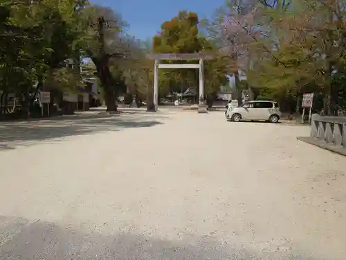 挙母神社の鳥居