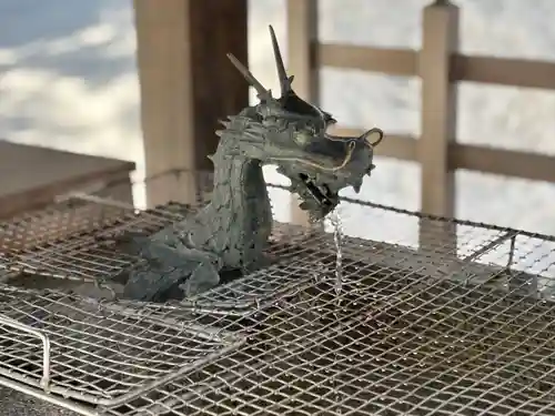 北海道神宮頓宮の手水舎