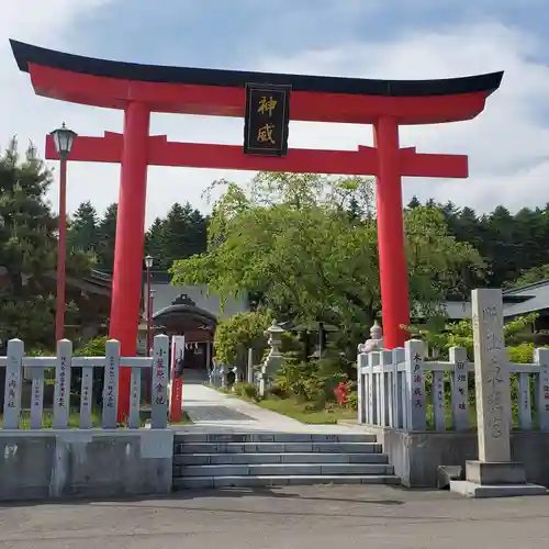 北海道東照宮の鳥居