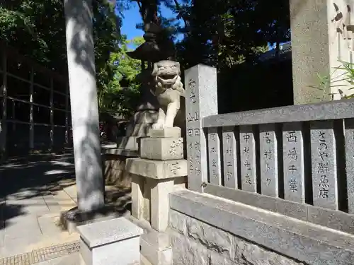 山阪神社の狛犬