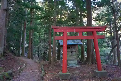 大山阿夫利神社の鳥居