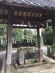 柏神社の手水