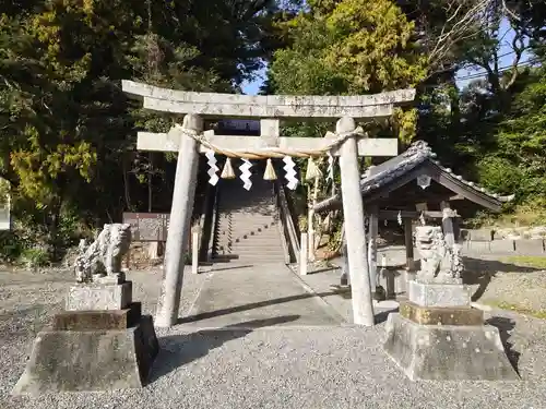 下水神社の鳥居