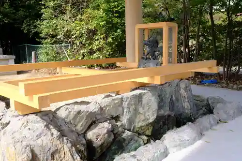 和泉國一之宮　大鳥大社の手水舎