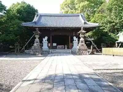 茜部神社の本殿