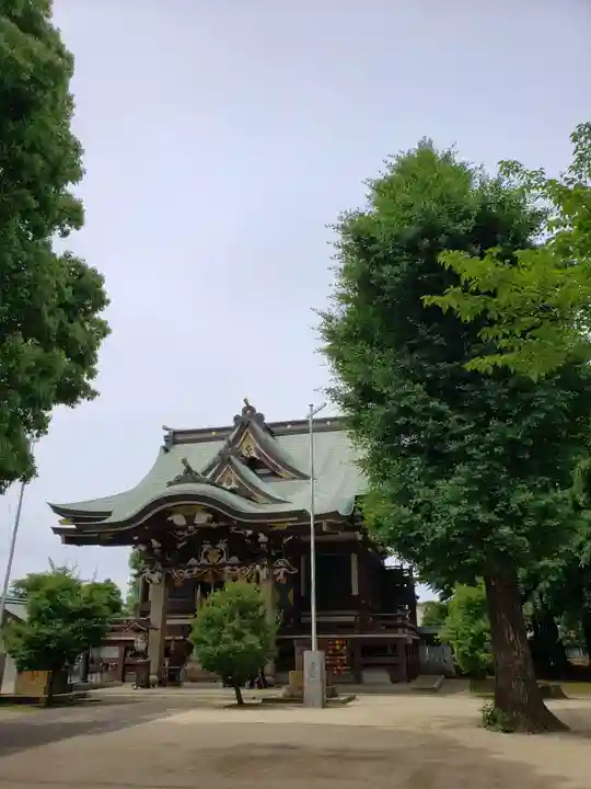 諏訪神社の本殿・本堂