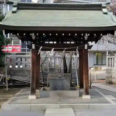 木場 洲﨑神社の手水舎