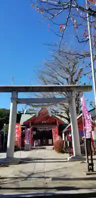 葛飾氷川神社の鳥居