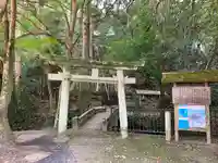 白山神社の鳥居