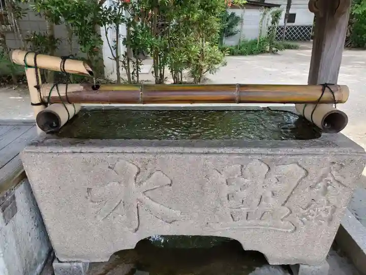 曽根天満宮の手水舎