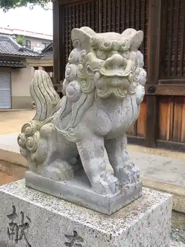 舞子六神社／まいこむの宮の狛犬