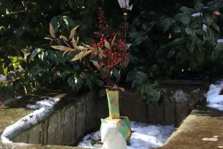 開成山大神宮の手水舎