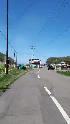 忍路神社の周辺