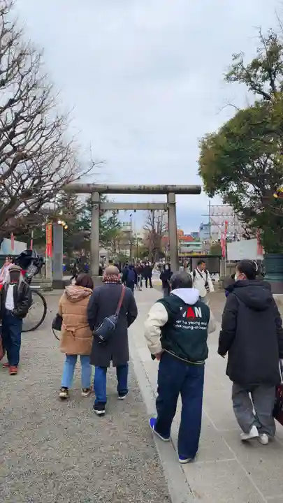 浅草神社の鳥居