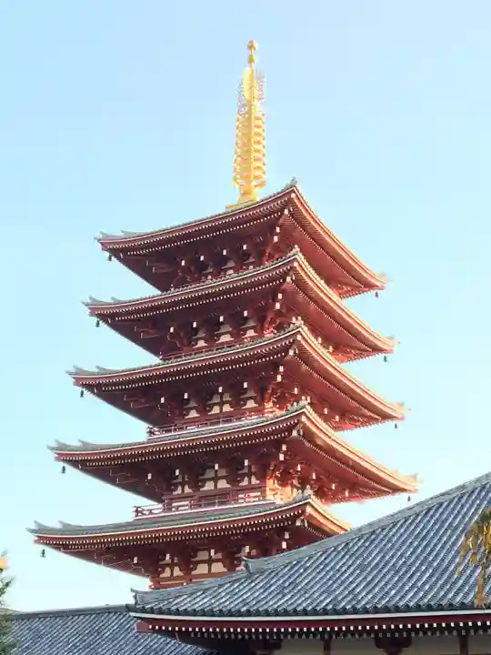 浅草寺の塔