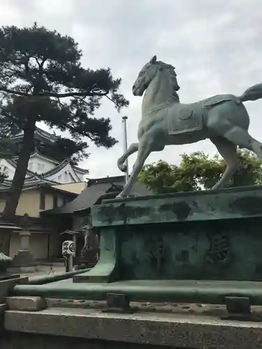 龍城神社の狛犬