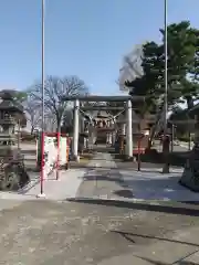 諏訪神社の鳥居