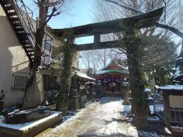 秋葉神社の鳥居