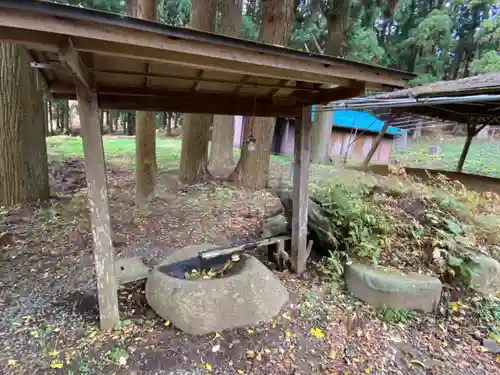 八幡神社の手水