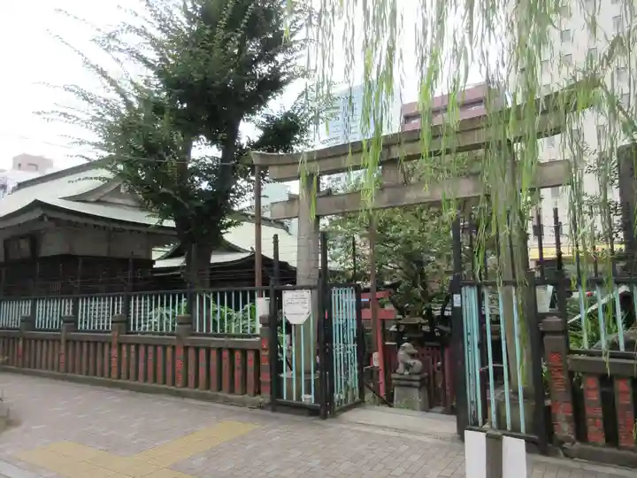 柳森神社の鳥居