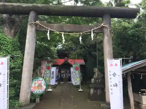 富里香取神社の鳥居