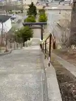 留辺蘂神社の鳥居