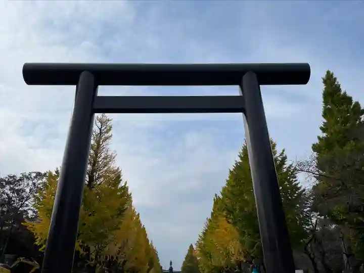 靖國神社の鳥居