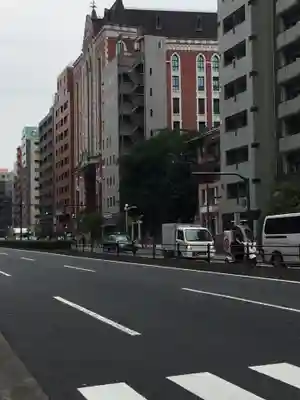 三田春日神社の周辺
