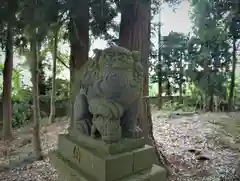 御田神社の狛犬