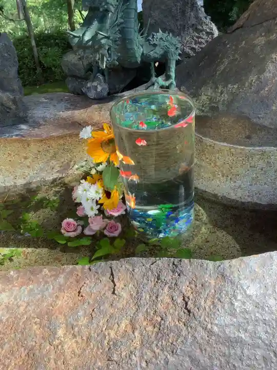 白山宮の手水舎