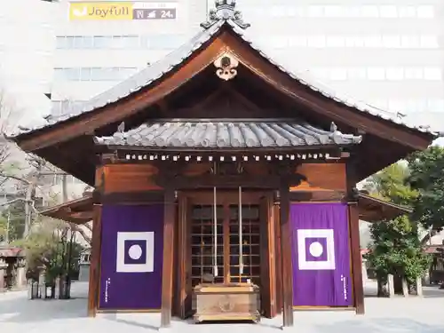 警固神社の本殿・本堂
