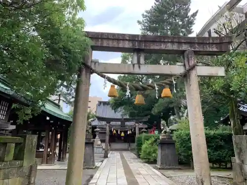 安江八幡宮（金沢水天宮）の鳥居