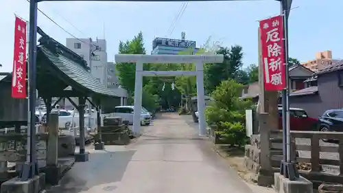 阿邪訶根神社の鳥居