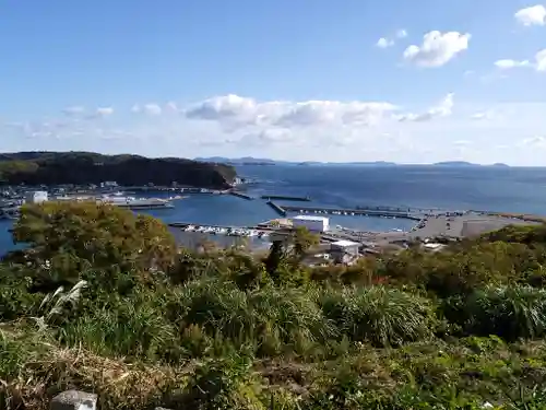 白山神社の景色